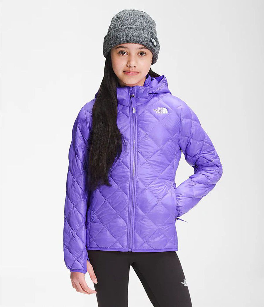 Dětské Hoodies The North Face Thermoball Eco Fialové | AMDBTWN-37