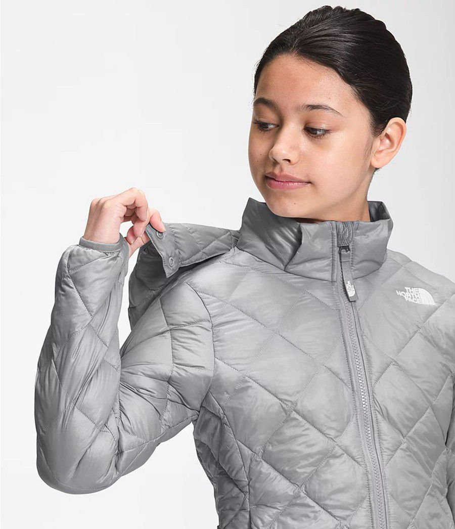 Dětské Hoodies The North Face Thermoball Eco Šedé | CLHASFT-60