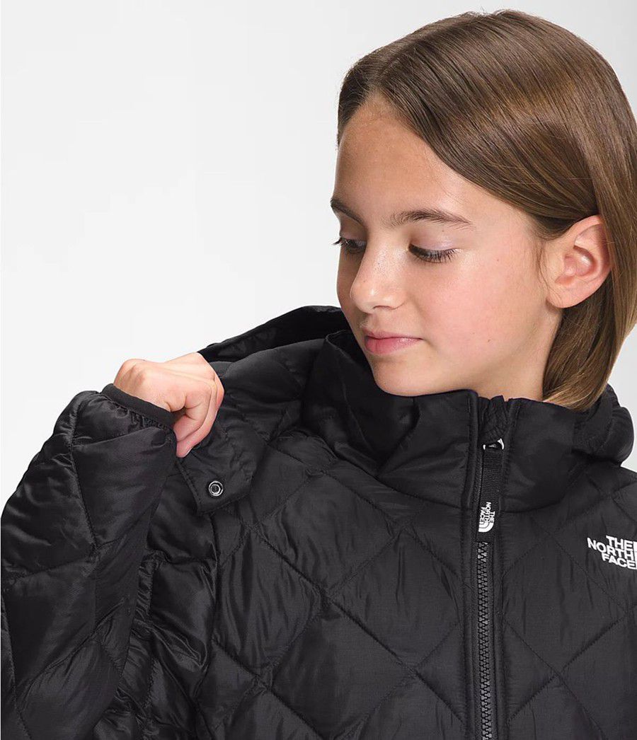 Dětské Hoodies The North Face Thermoball Eco Černé | VHBIORA-51