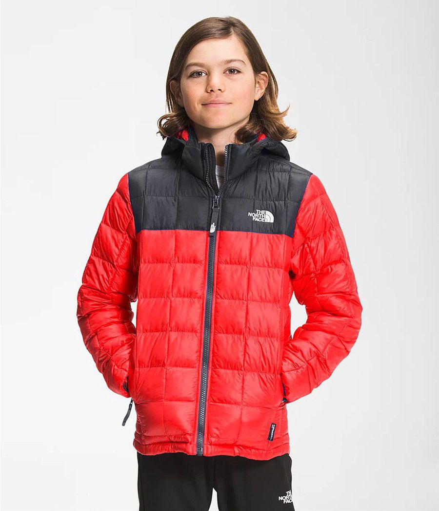 Dětské Hoodies The North Face Thermoball Eco Červené | NOZJWDV-96