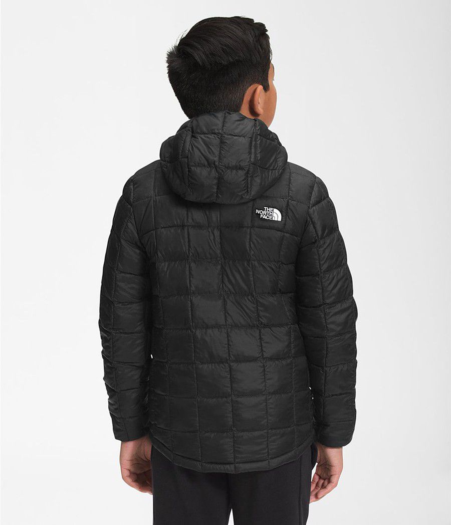 Dětské Hoodies The North Face Thermoball Eco Černé | PTAWXRZ-26