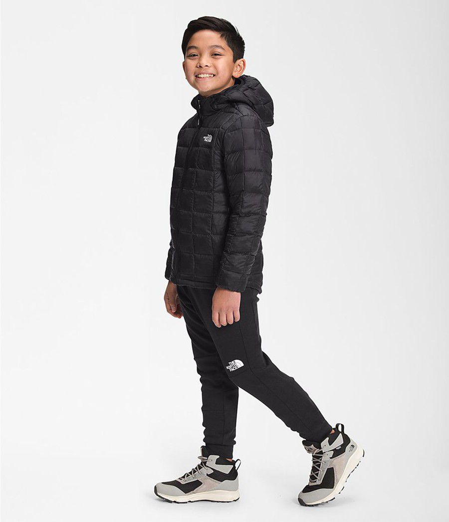 Dětské Hoodies The North Face Thermoball Eco Černé | PTAWXRZ-26