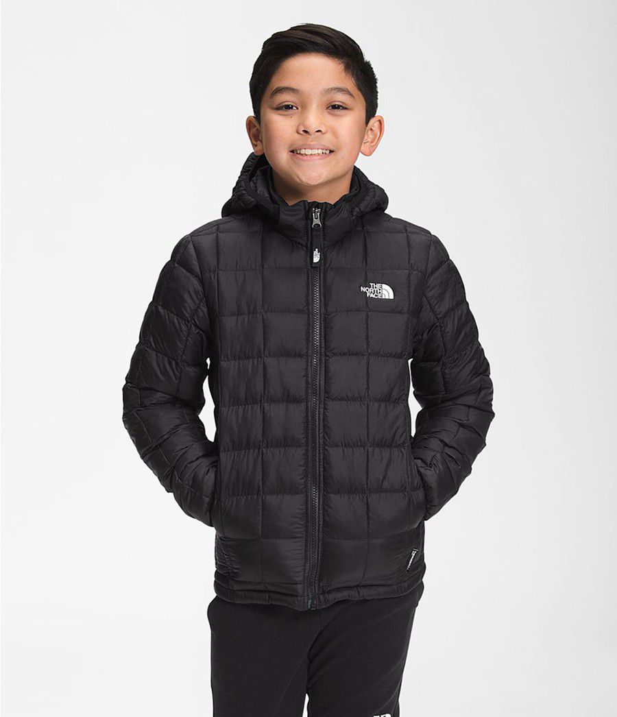 Dětské Hoodies The North Face Thermoball Eco Černé | PTAWXRZ-26