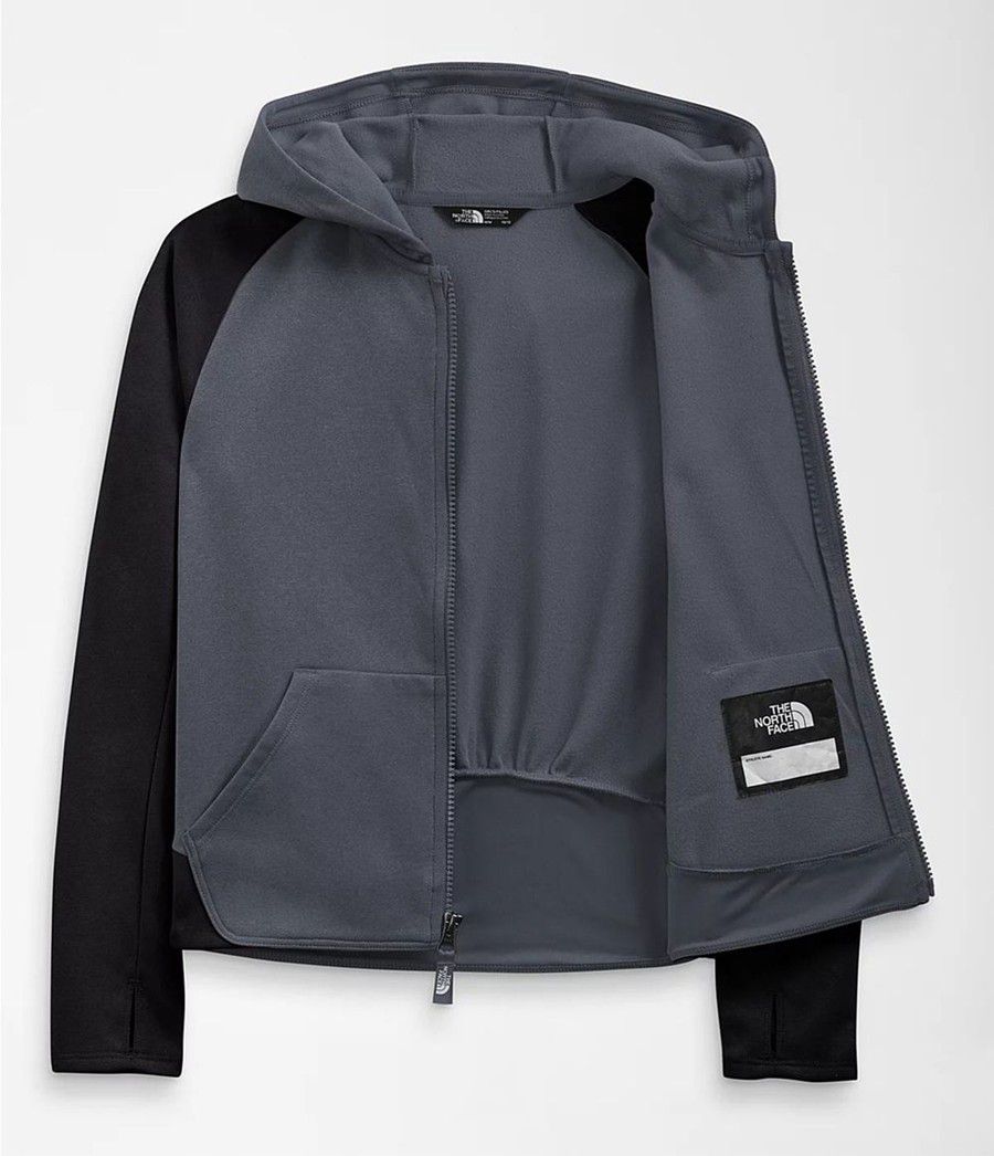 Dětské Hoodies The North Face Winter Warm Full Zip Šedé | IZPVXFN-54