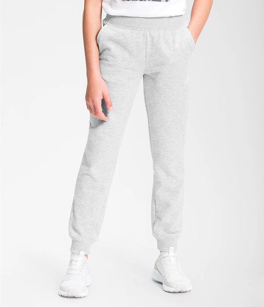 Dětské Kalhoty The North Face Camp Fleece Jogger Světle Šedé | NLWQEUO-28