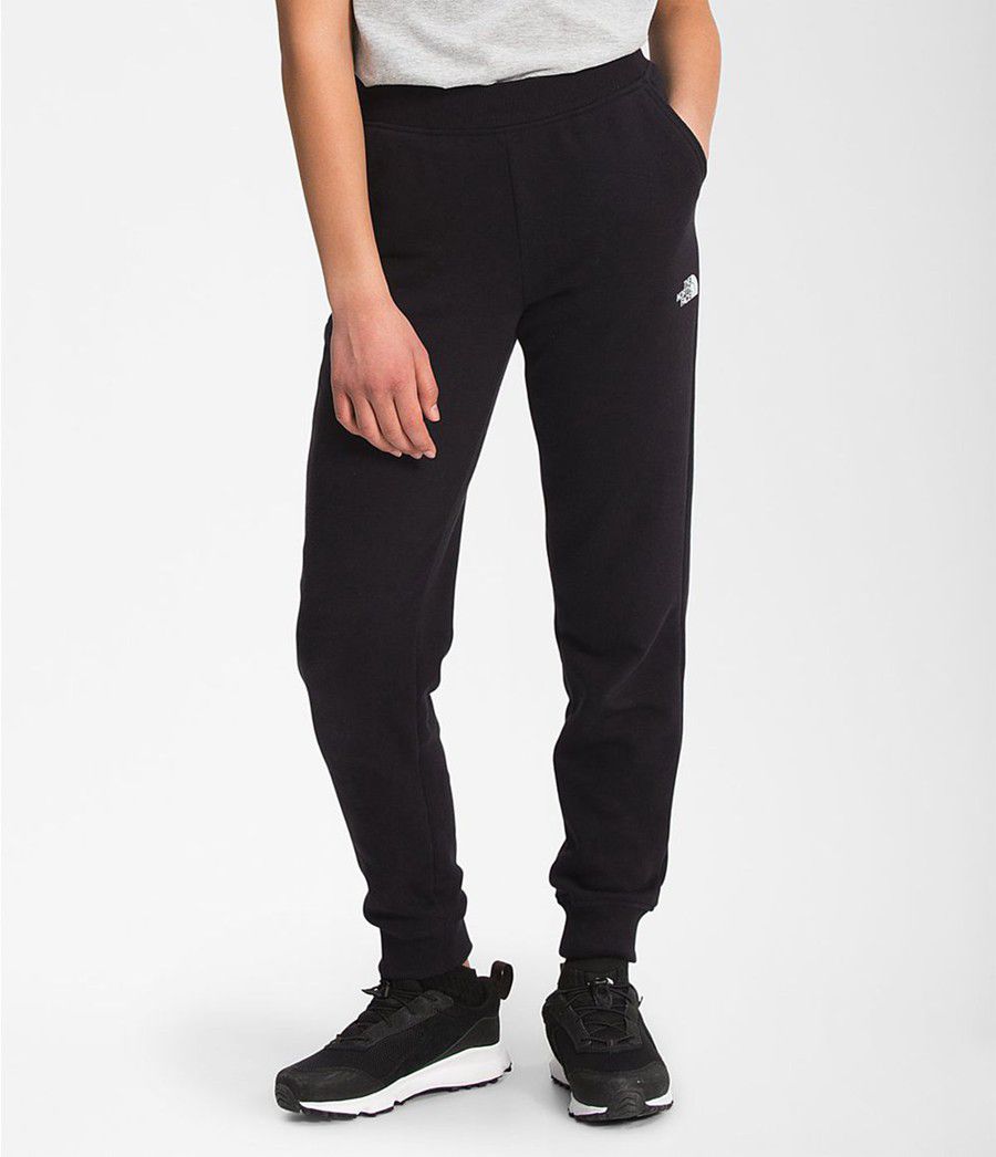 Dětské Kalhoty The North Face Camp Fleece Jogger Černé | JIHBCLG-82