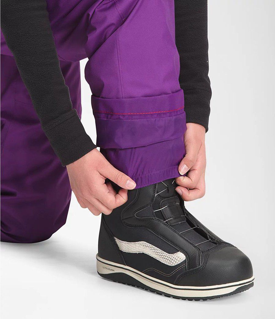 Dětské Kalhoty The North Face Freedom Insulated Bib Fialové | OESQDKM-31