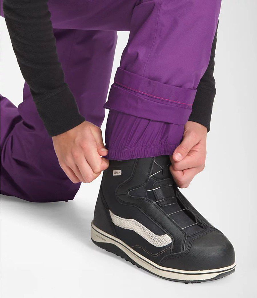 Dětské Kalhoty The North Face Freedom Insulated Fialové | SPLMGVB-34