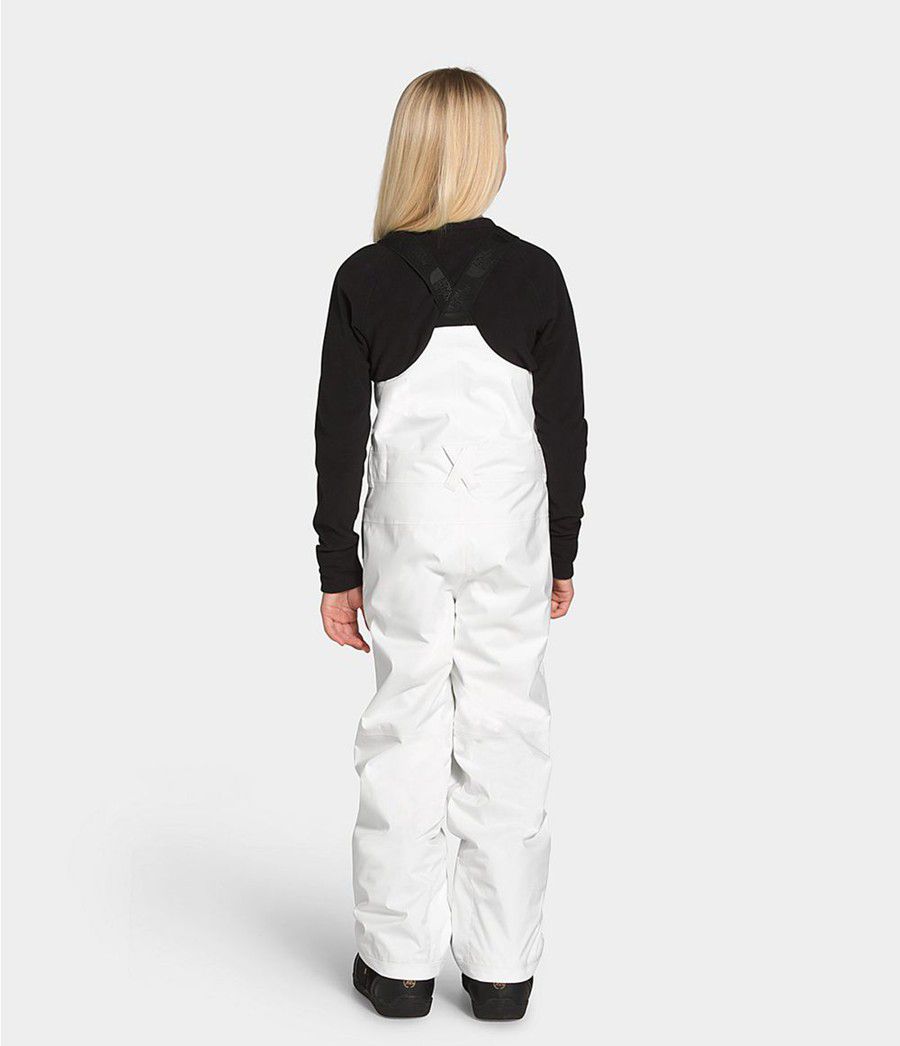 Dětské Kalhoty The North Face Freedom Insulated Bib Bílé | ONSYXTI-08