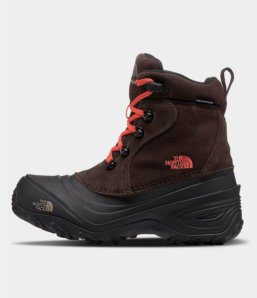 Dětské Obuv The North Face Chilkat Lace Ii Tmavě Hnědé | NWCMVKQ-53
