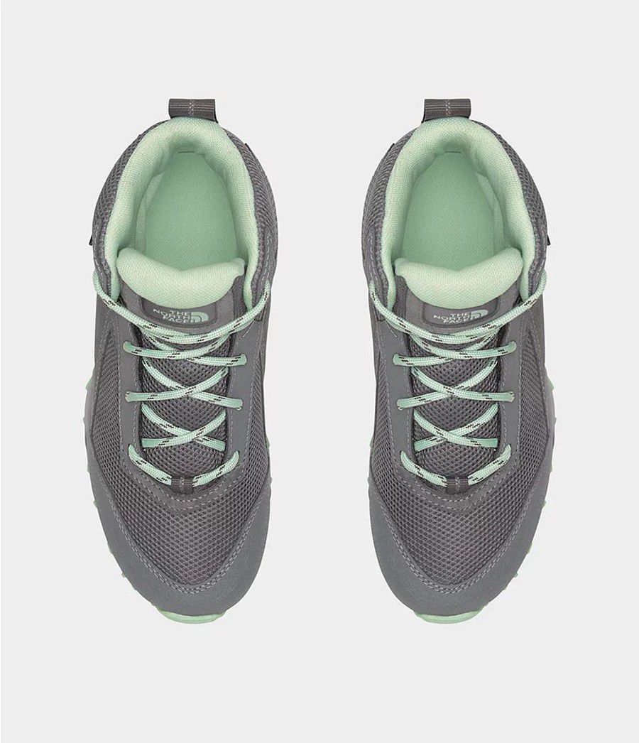 Dětské Obuv The North Face Jr Hedgehog Hiker Ii Mid Wp Šedé | BGKOIAS-17