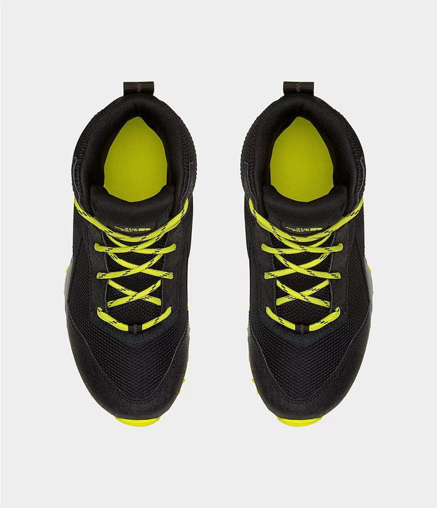 Dětské Obuv The North Face Jr Hedgehog Hiker Ii Mid Wp Černé | VFJULTP-06