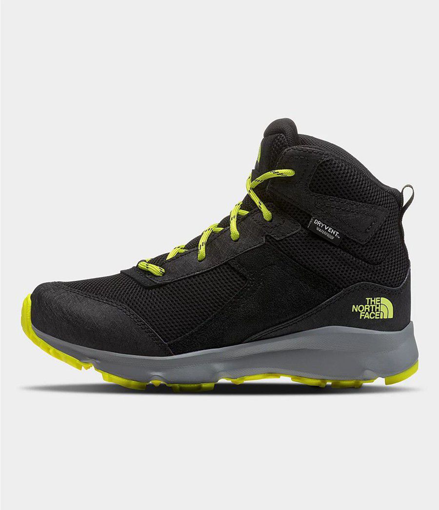 Dětské Obuv The North Face Jr Hedgehog Hiker Ii Mid Wp Černé | VFJULTP-06