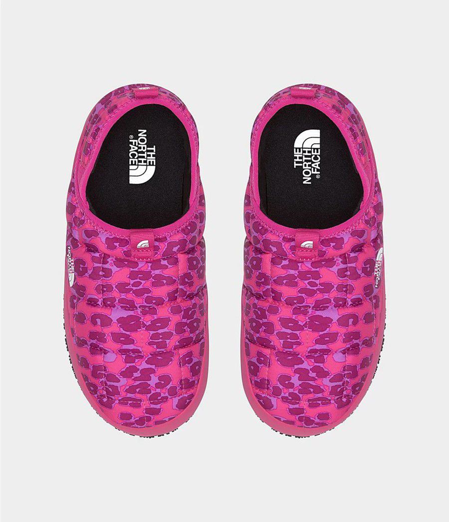 Dětské Obuv The North Face Thermoball Traction Mule Ii Růžové | IQEPTUM-10