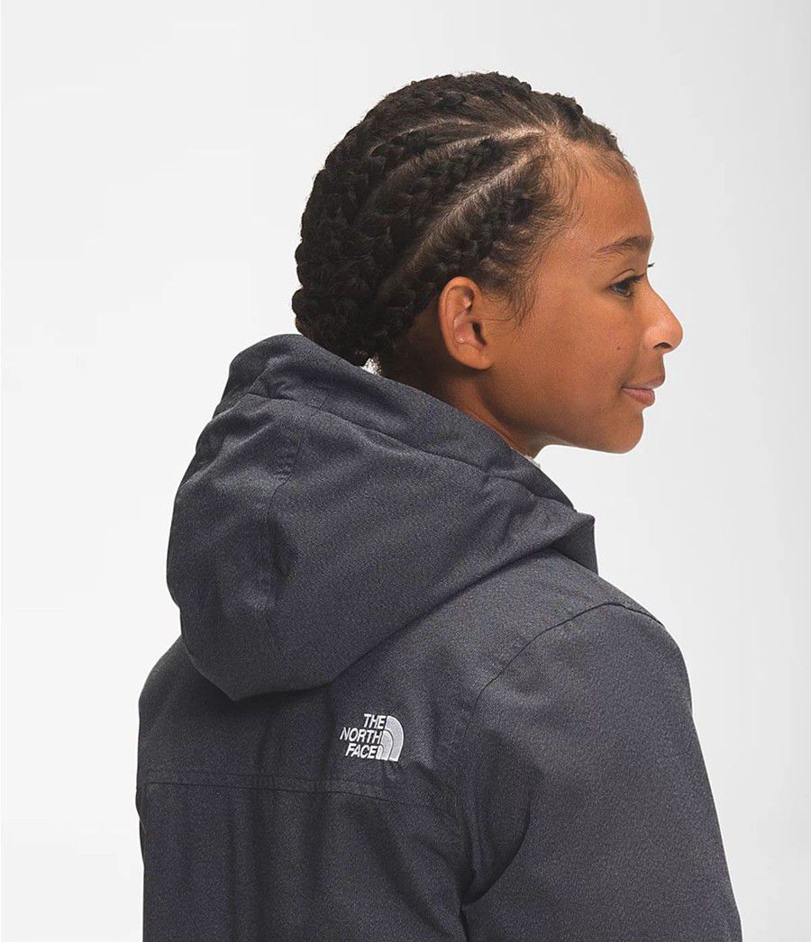 Dětské Parkas The North Face Arctic Swirl Šedé | SULDTWN-26