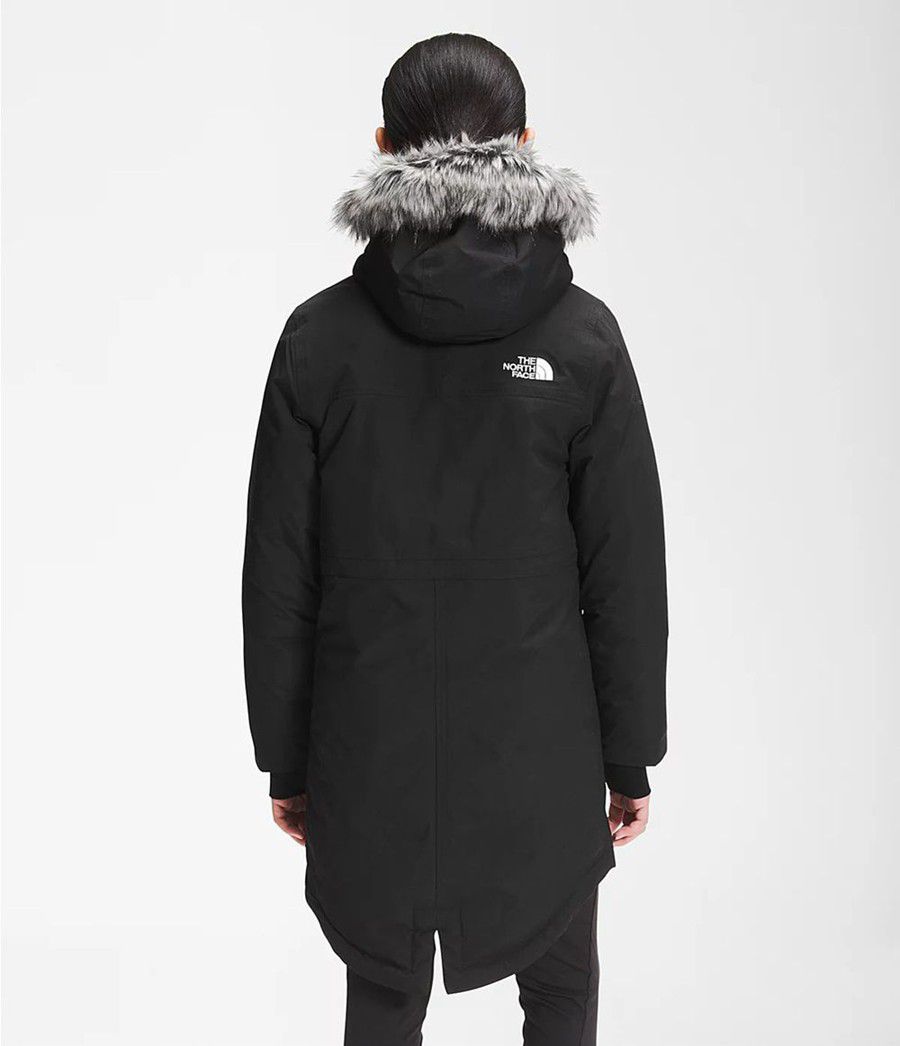 Dětské Parkas The North Face Arctic Swirl Černé | BUEGQMF-83