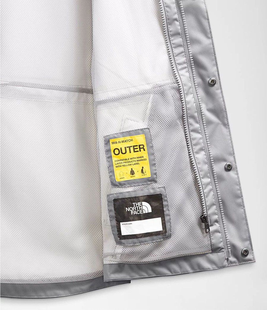 Dětské Parkas The North Face Dryvent Mountain Snapper Šedé | DQRPYWJ-83