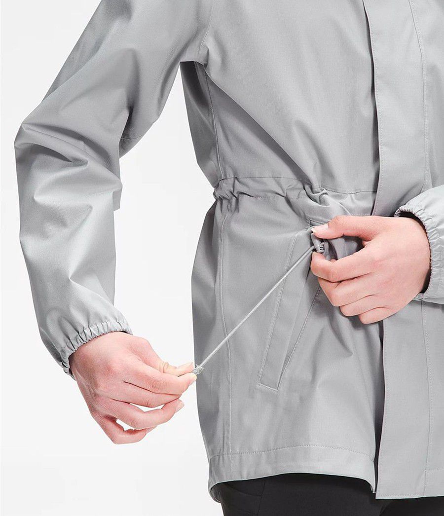 Dětské Parkas The North Face Dryvent Mountain Snapper Šedé | DQRPYWJ-83