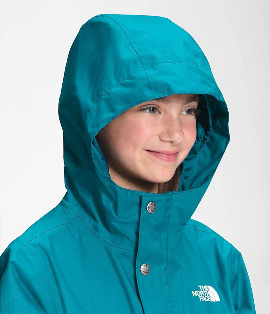 Dětské Parkas The North Face Dryvent Mountain Snapper Blankyt | HSVGFJT-61