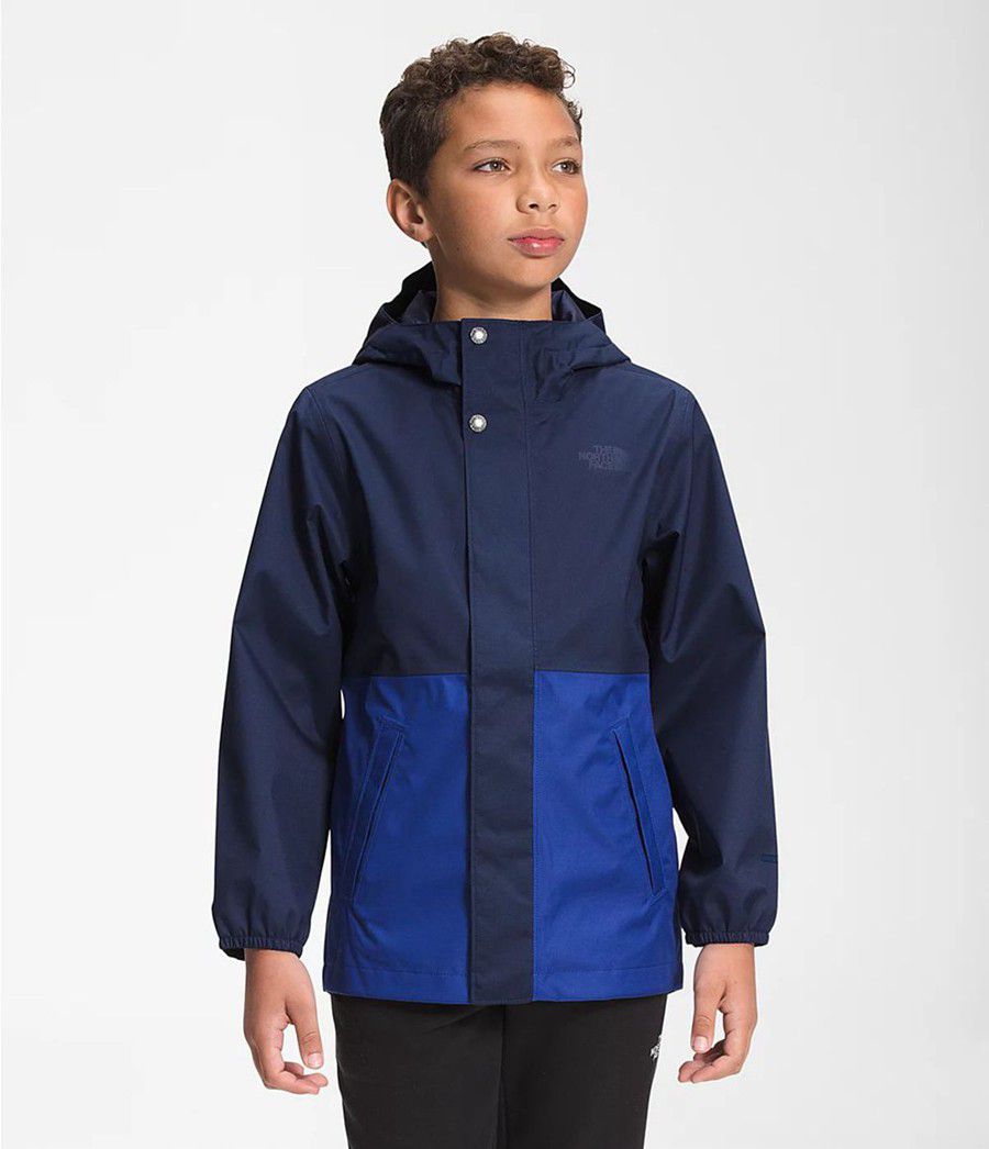Dětské Parkas The North Face Dryvent Mountain Snapper Tmavě Blankyt | OHKLZYS-10