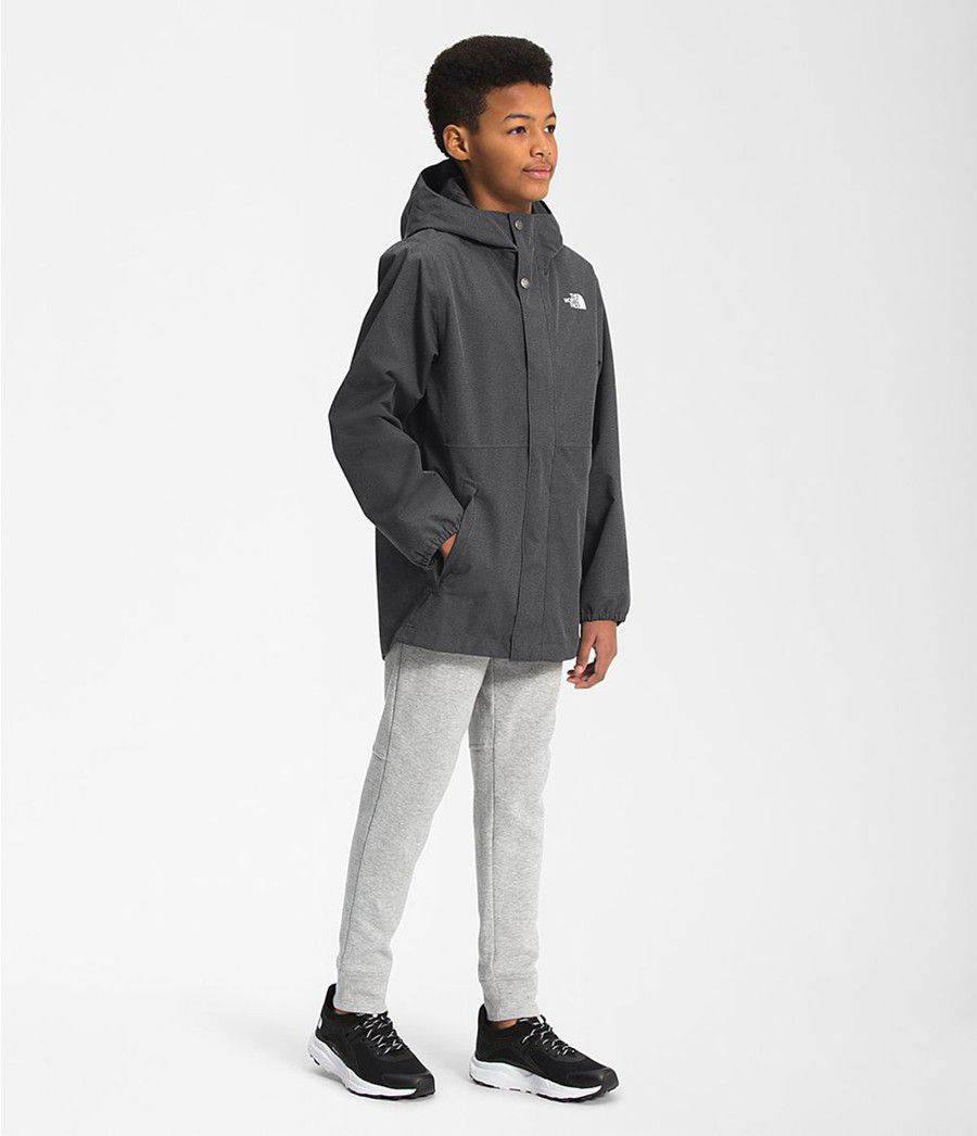 Dětské Parkas The North Face Dryvent Mountain Snapper Šedé | PLKHWZT-29