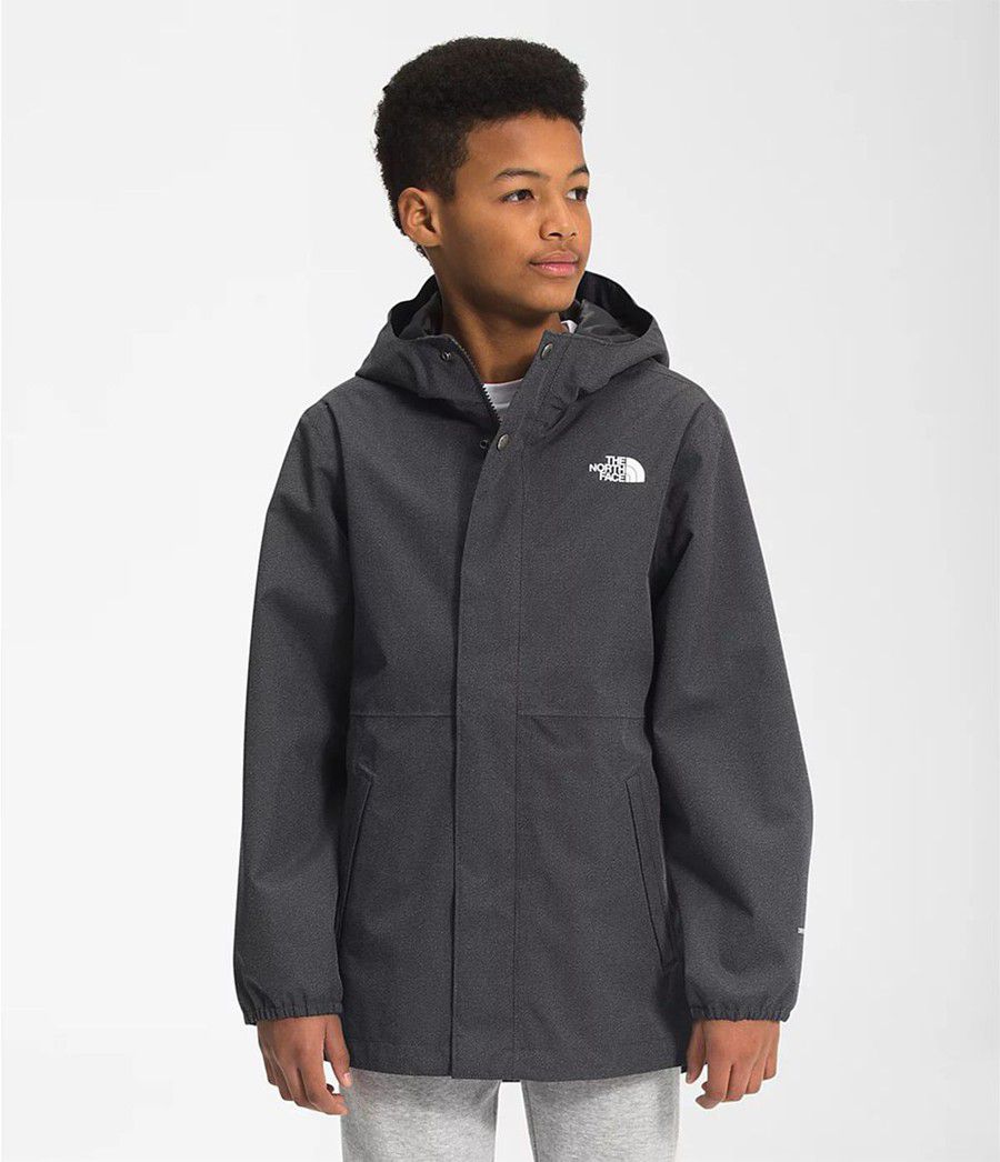 Dětské Parkas The North Face Dryvent Mountain Snapper Šedé | PLKHWZT-29