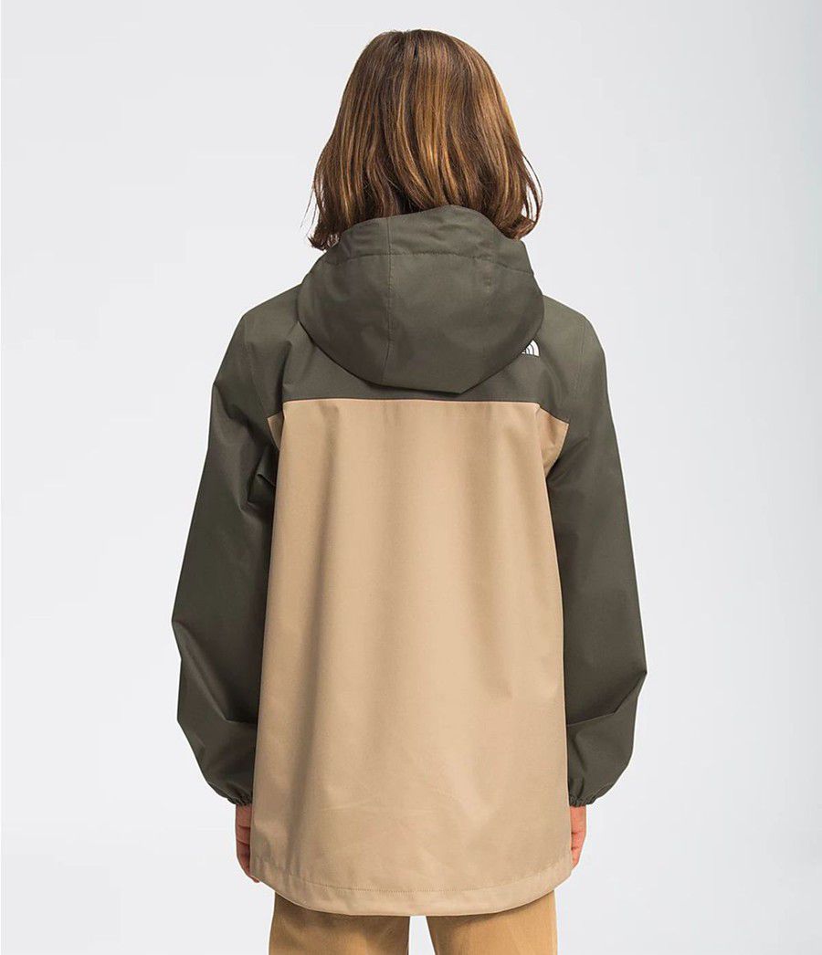 Dětské Parkas The North Face Dryvent Mountain Snapper Taupe | IPESFBH-37