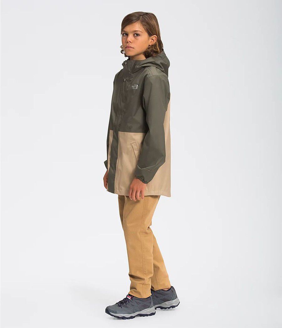 Dětské Parkas The North Face Dryvent Mountain Snapper Taupe | IPESFBH-37