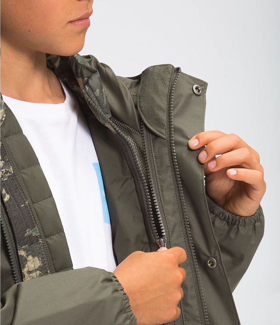 Dětské Parkas The North Face Dryvent Mountain Snapper Taupe | IPESFBH-37