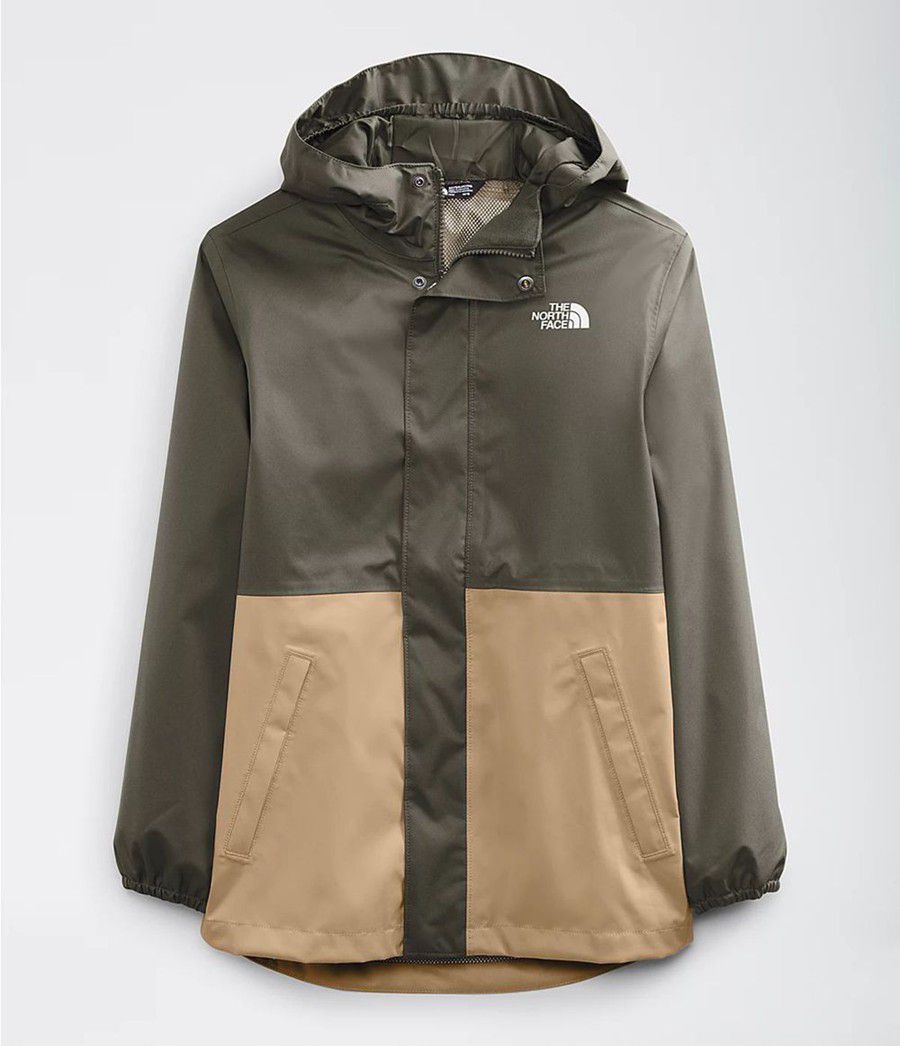 Dětské Parkas The North Face Dryvent Mountain Snapper Taupe | IPESFBH-37