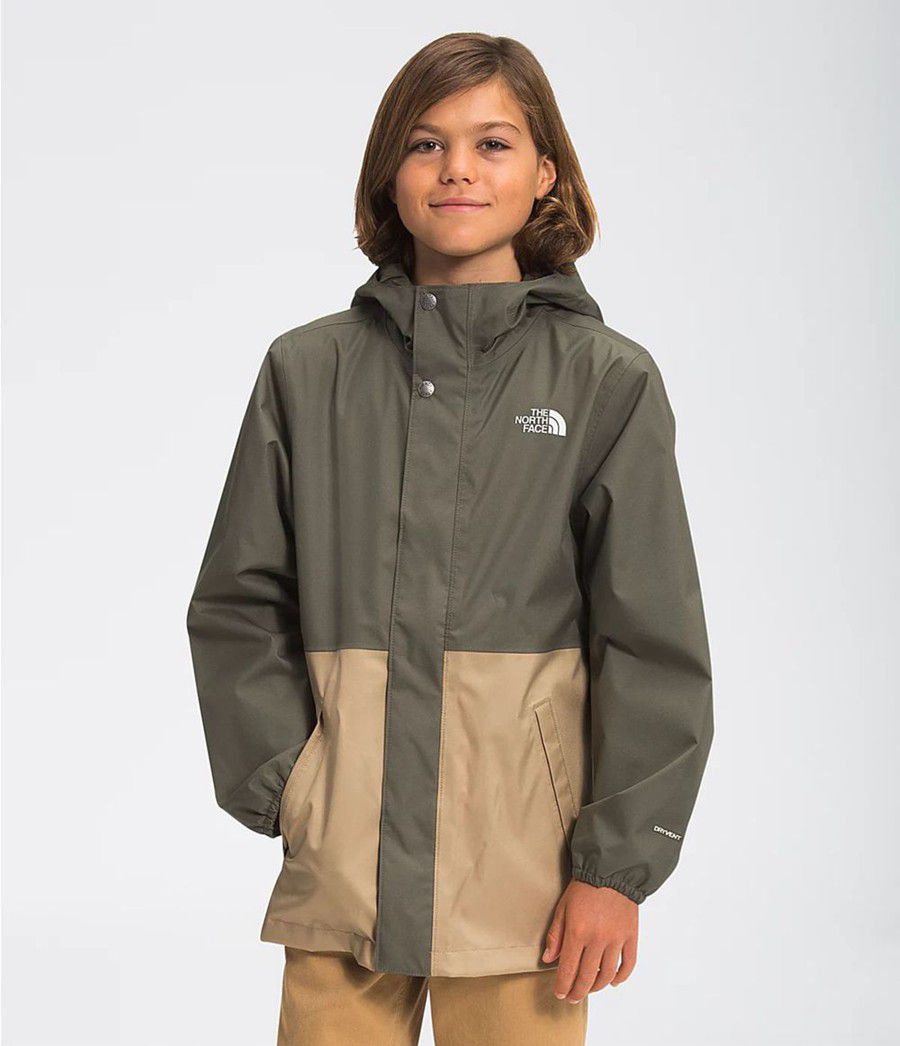 Dětské Parkas The North Face Dryvent Mountain Snapper Taupe | IPESFBH-37