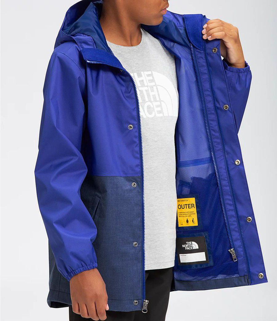 Dětské Parkas The North Face Dryvent Mountain Snapper Blankyt | LWXBYFE-68