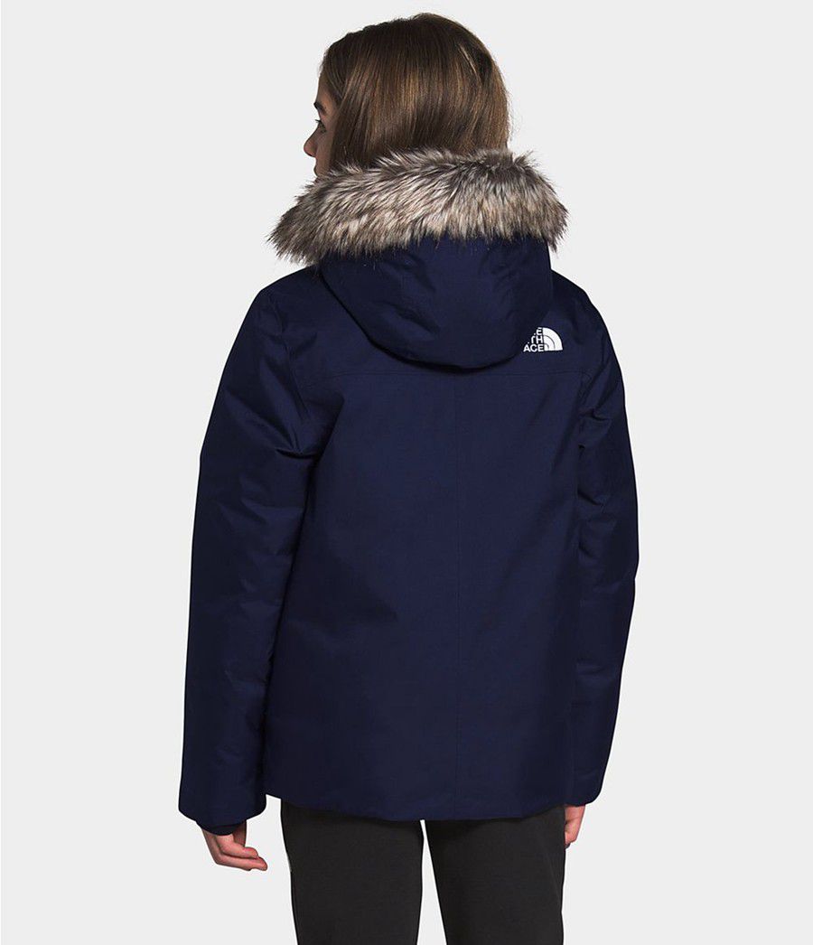 Dětské Parkas The North Face Greenland Tmavě Blankyt | DSYNCUQ-48