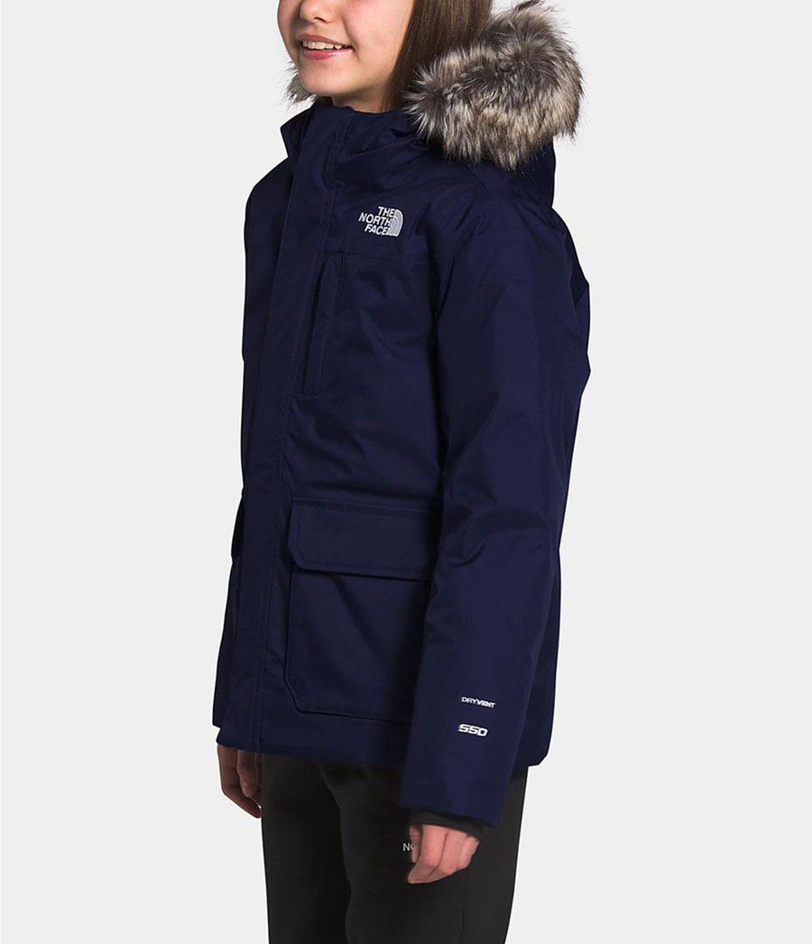 Dětské Parkas The North Face Greenland Tmavě Blankyt | DSYNCUQ-48