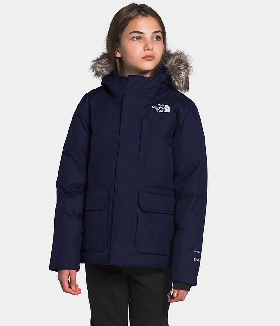 Dětské Parkas The North Face Greenland Tmavě Blankyt | DSYNCUQ-48