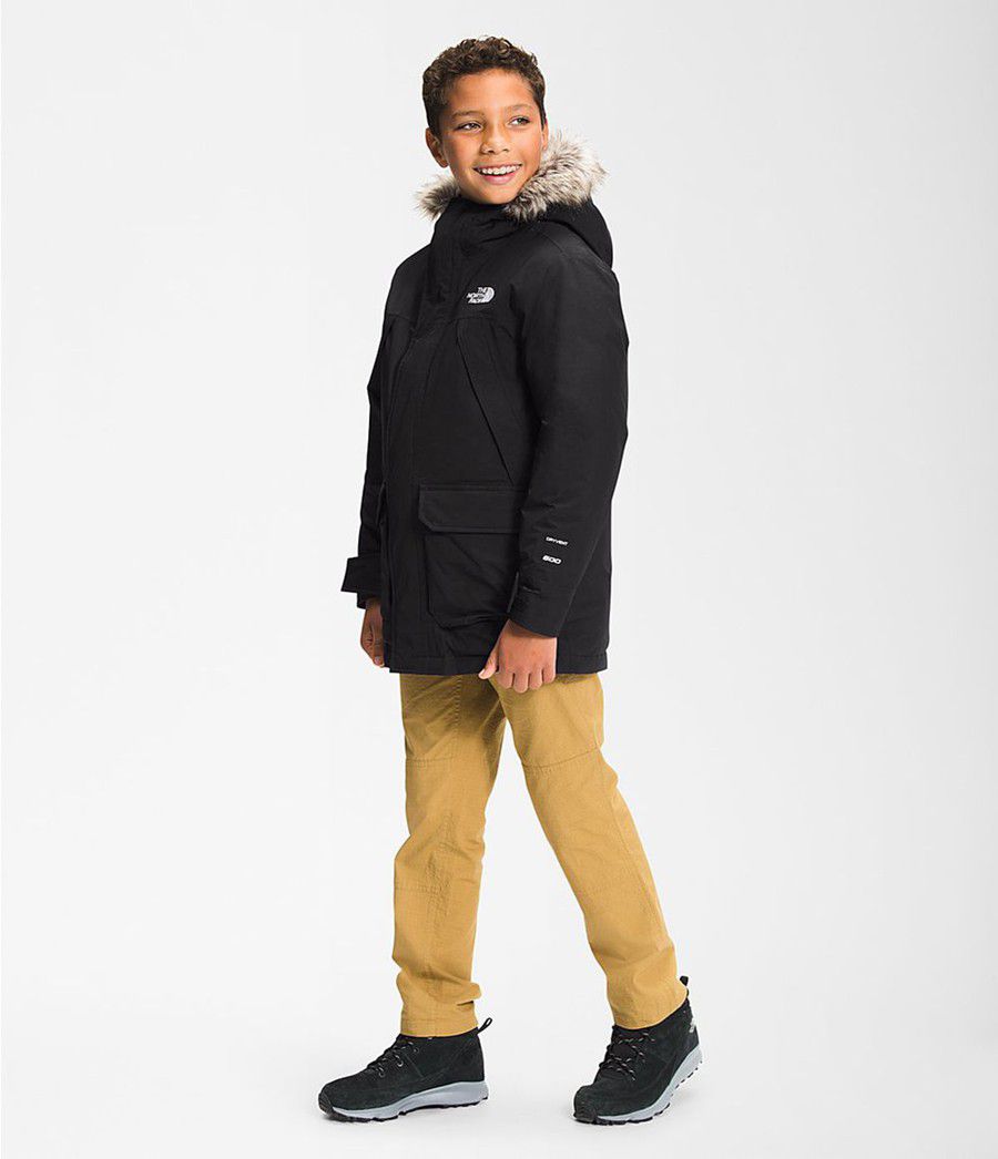 Dětské Parkas The North Face Mcmurdo Černé | TSRJAWV-42