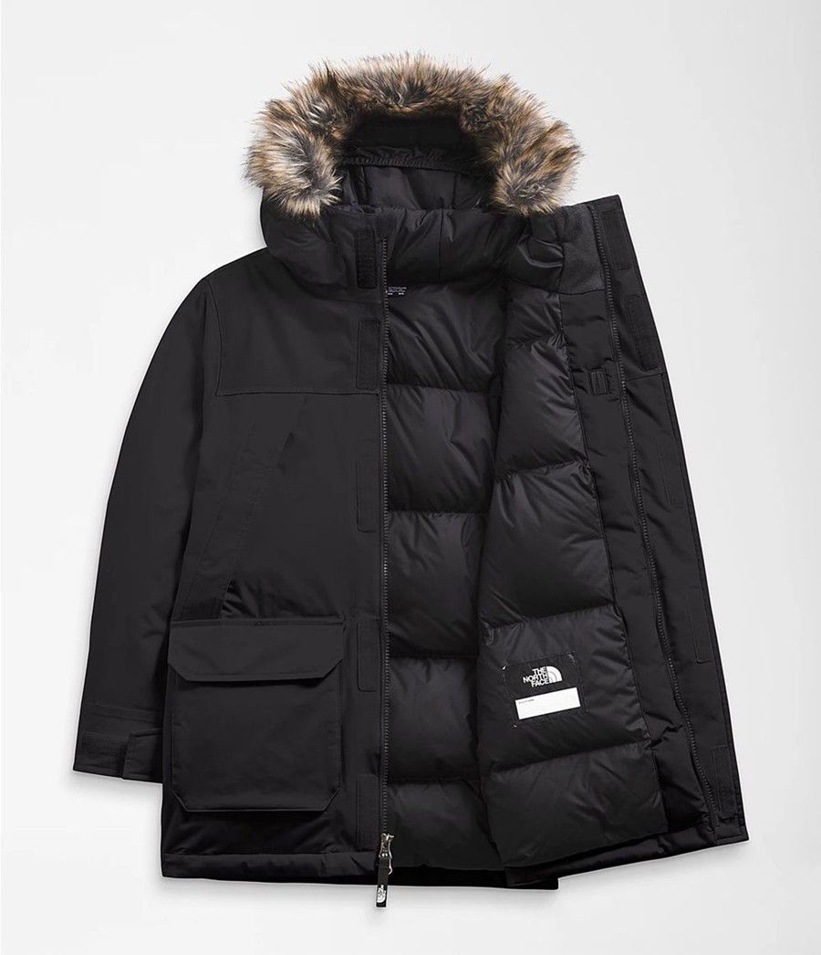 Dětské Parkas The North Face Mcmurdo Černé | TSRJAWV-42