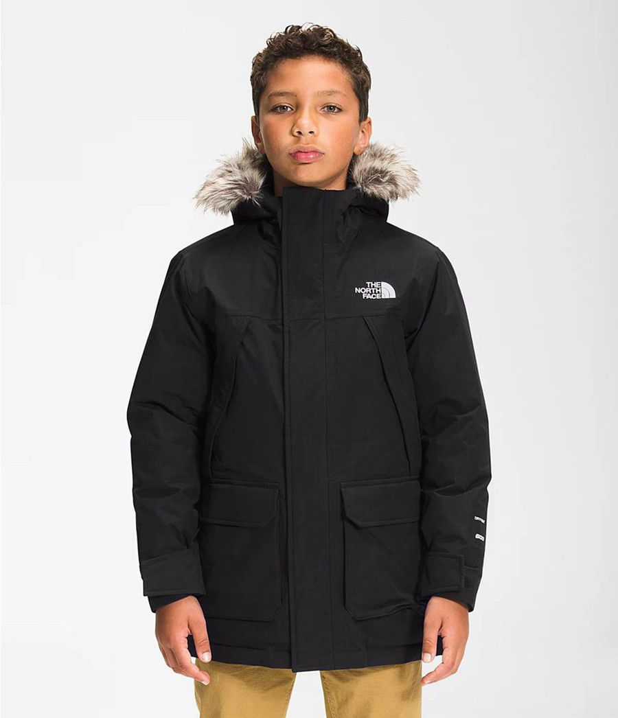 Dětské Parkas The North Face Mcmurdo Černé | TSRJAWV-42