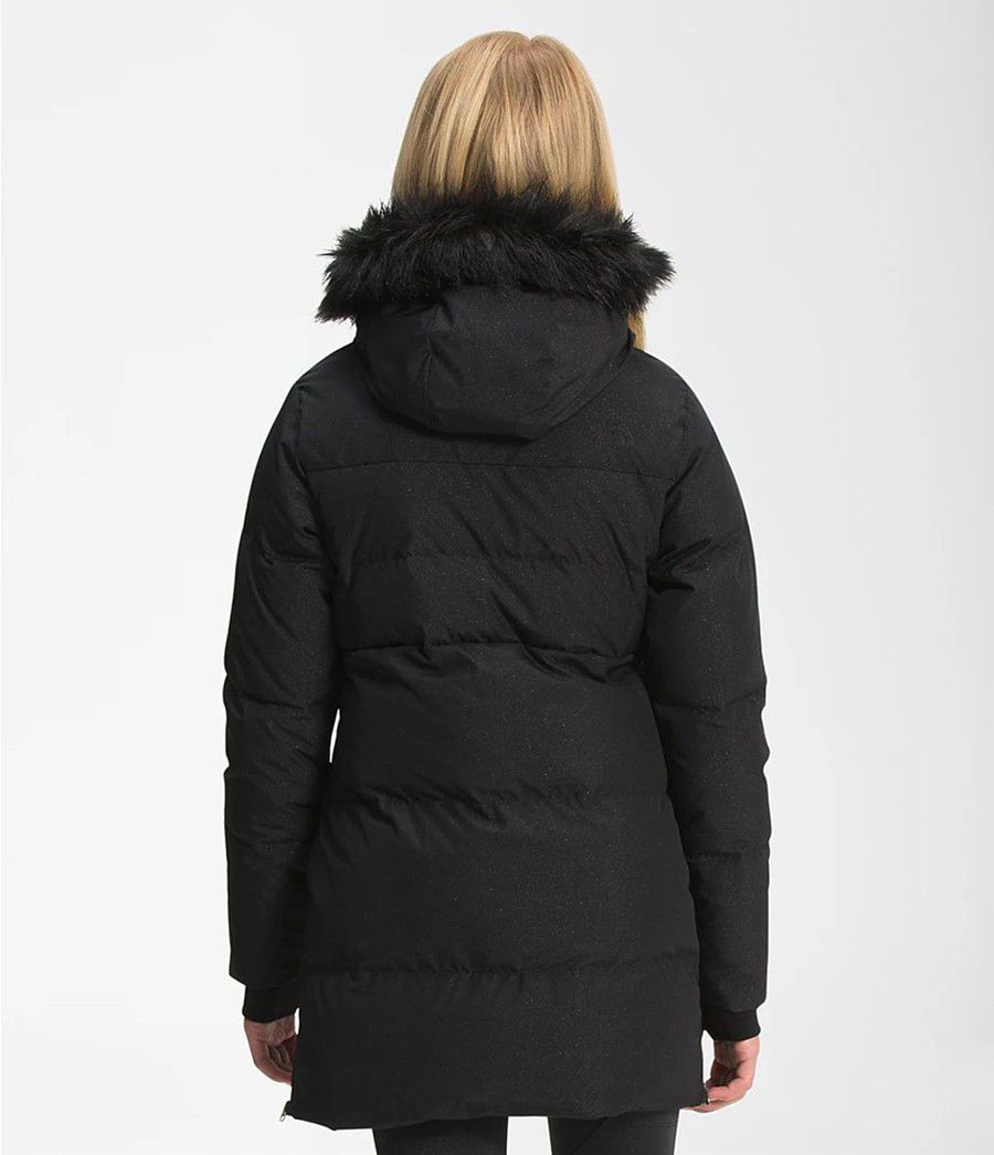 Dětské Parkas The North Face Printed Dealio Fitted Černé | UDOGLYM-98