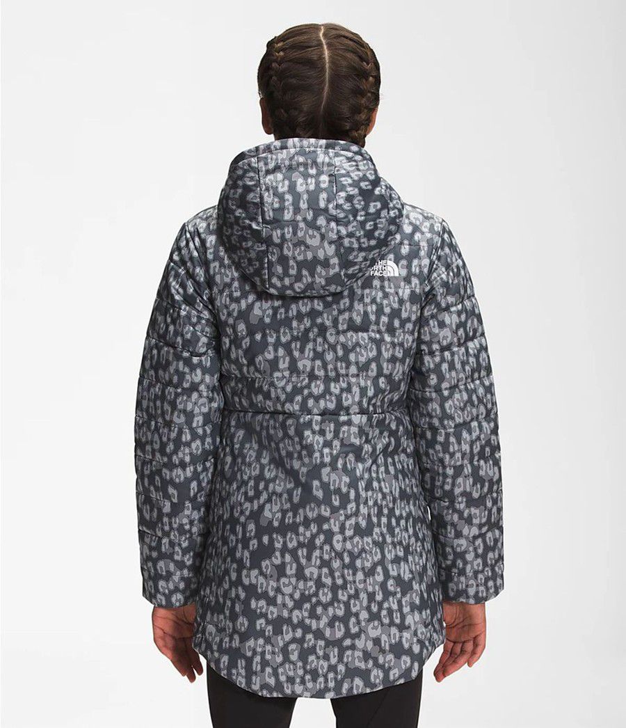 Dětské Parkas The North Face Printed Reversible Mossbud Swirl Šedé | VODZRAH-36