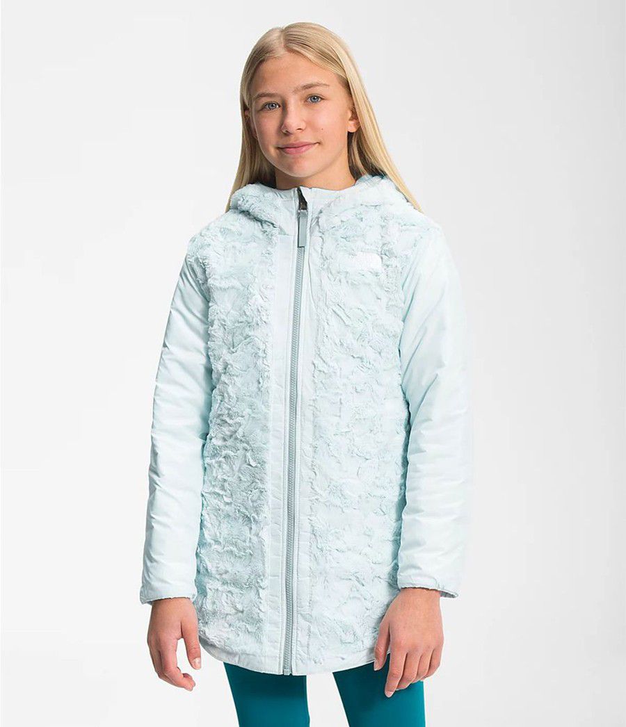 Dětské Parkas The North Face Reversible Mossbud Swirl Blankyt | IZYQUKW-23