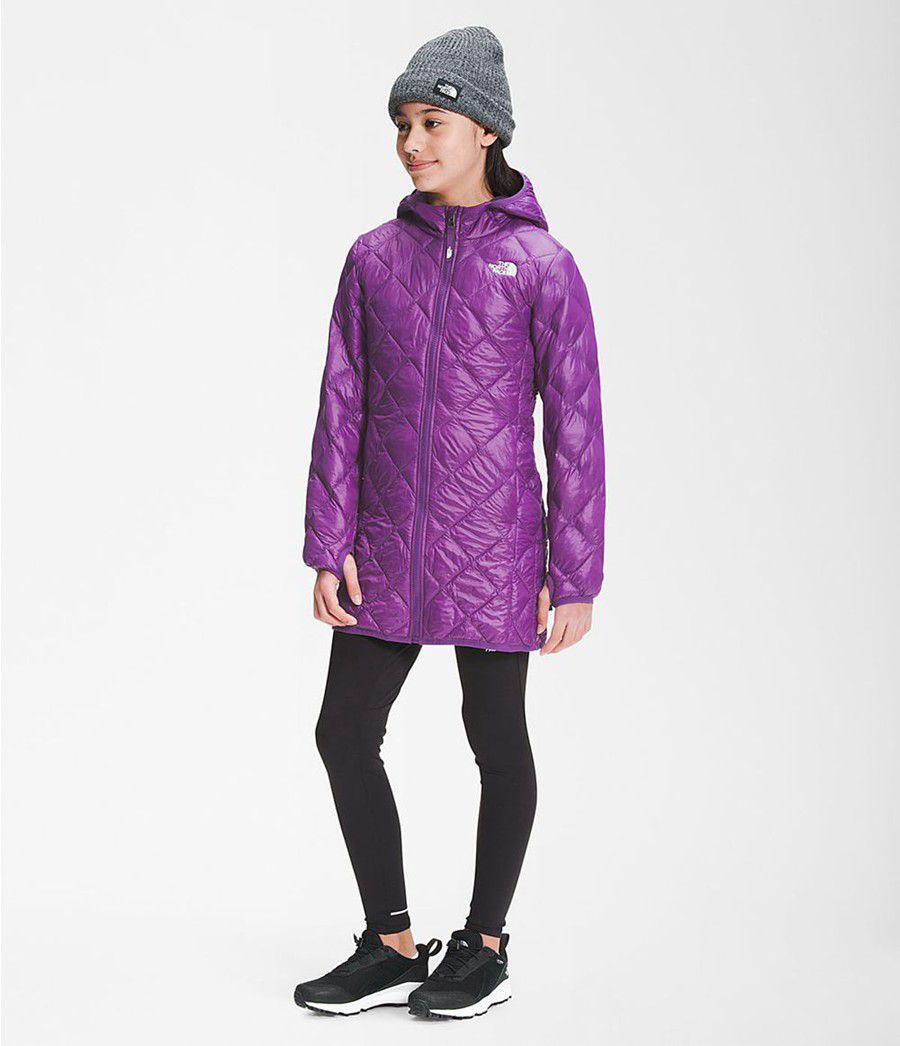 Dětské Parkas The North Face Thermoball Eco Fialové | CRPMBXJ-45