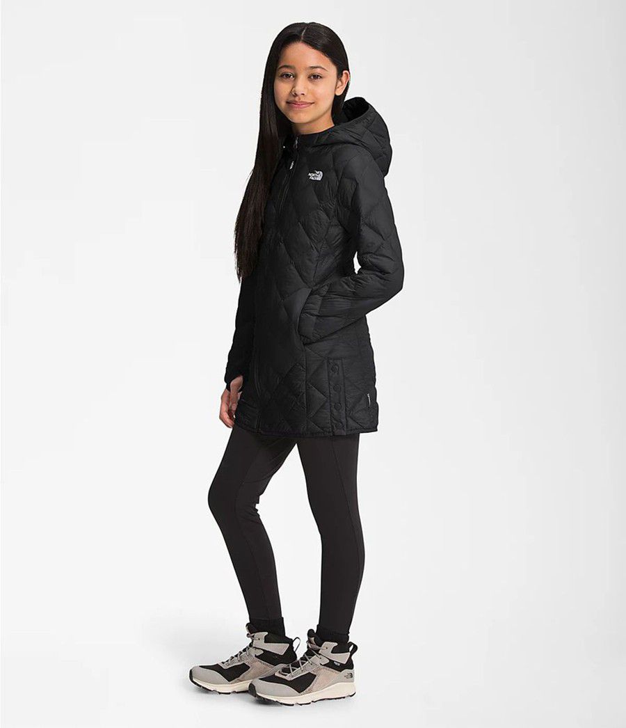 Dětské Parkas The North Face Thermoball Eco Černé | SKPXNTA-43