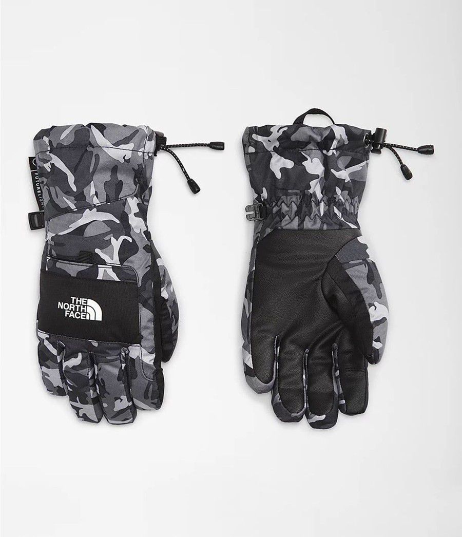 Dětské Rukavice The North Face Montana Futurelight Etip Šedé | JXGCIWA-15