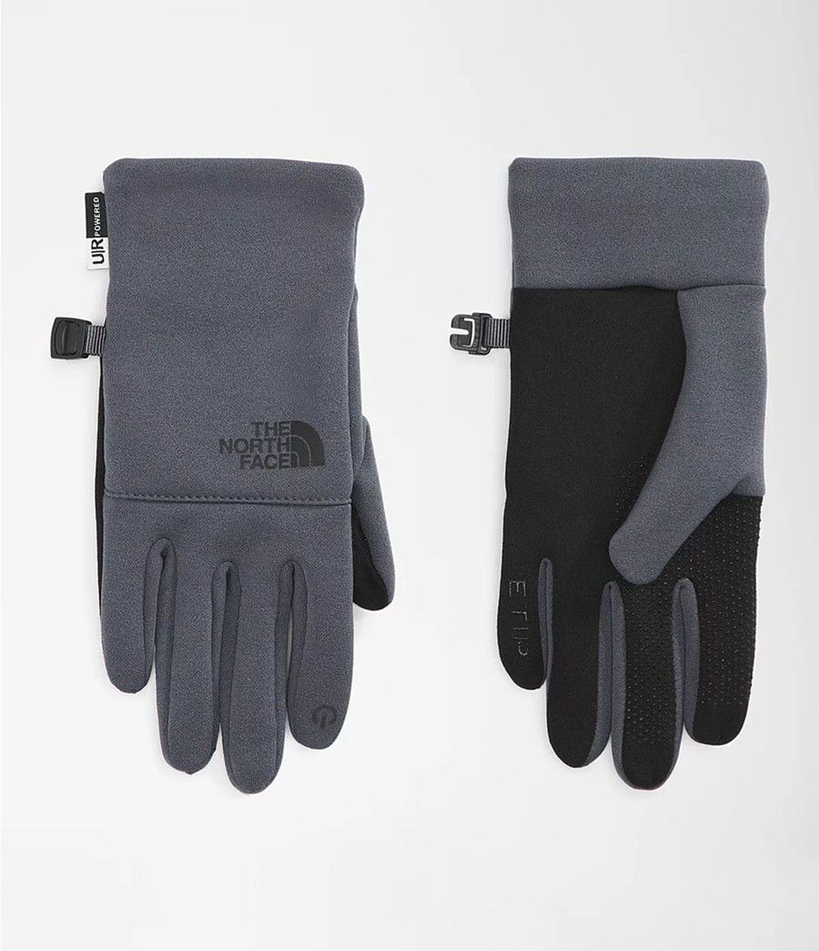 Dětské Rukavice The North Face Recycled Etip Šedé | ZEDSNBW-91