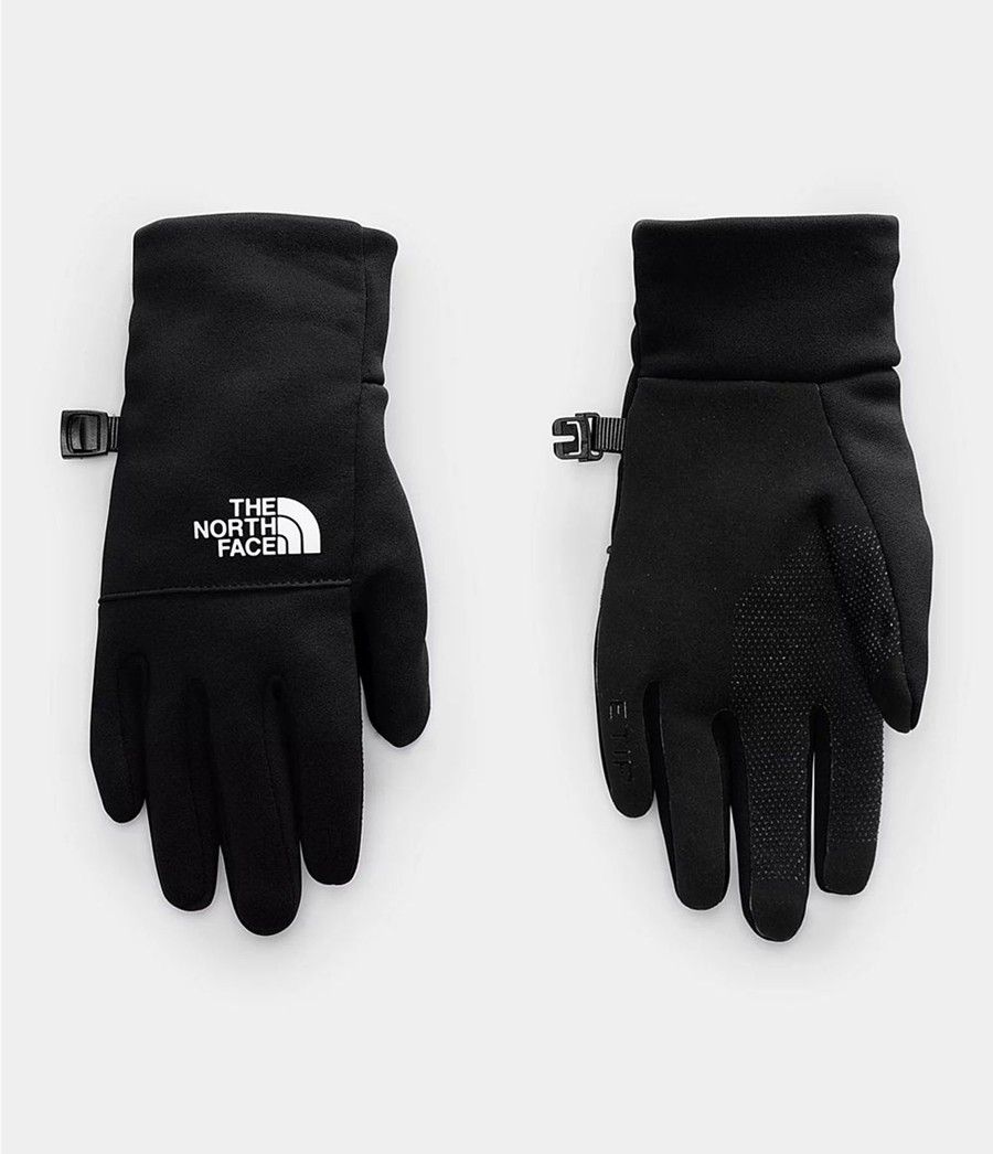 Dětské Rukavice The North Face Recycled Etip Černé | DPQGWJX-59