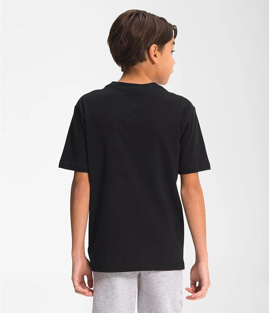 Dětské T-Shirts The North Face Short Sleeve Graphic Černé | YUHFAEO-21