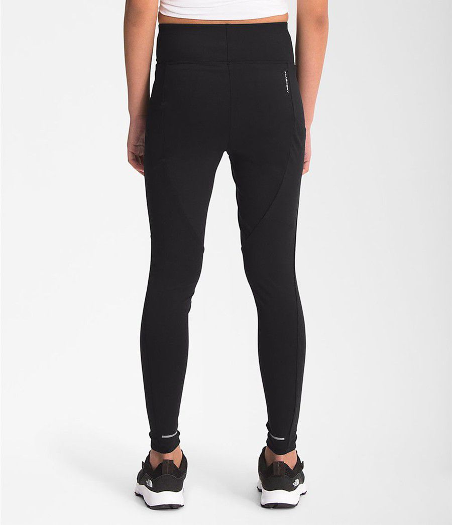 Dětské Tights The North Face On Mountain Černé | ESIGYBZ-48