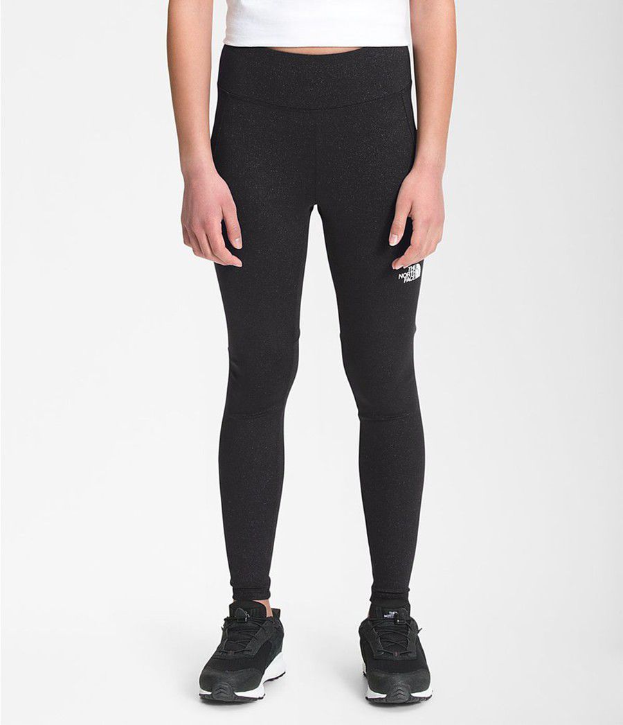 Dětské Tights The North Face Printed On Mountain Černé | TDEKGIZ-36