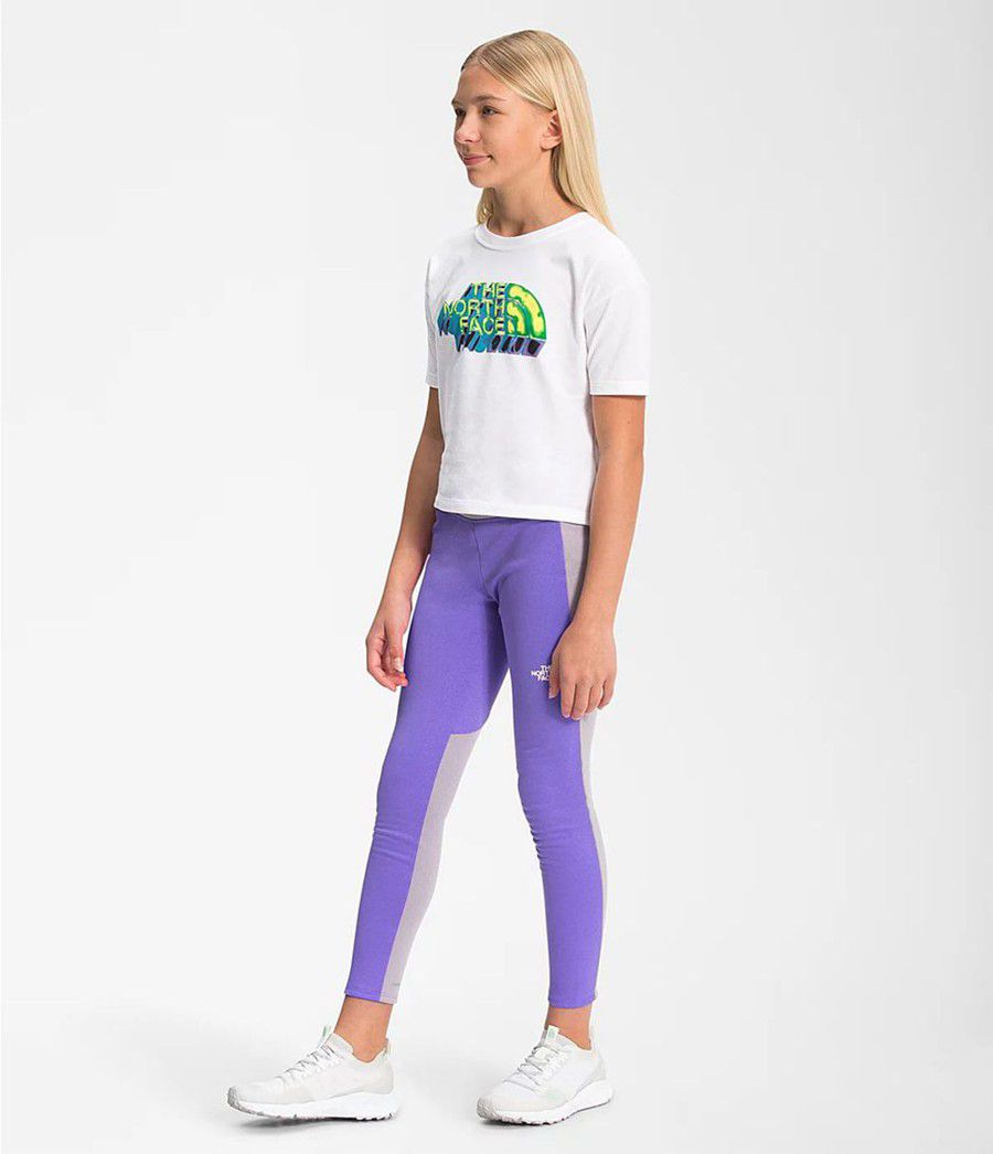 Dětské Tights The North Face Winter Warm Fialové | HAYVTXW-17